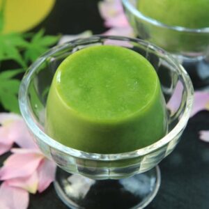 Bánh pudding trà xanh